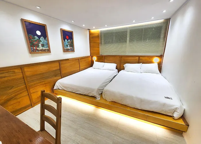 公寓 Hongdae 5min,spacious 4br 3ba